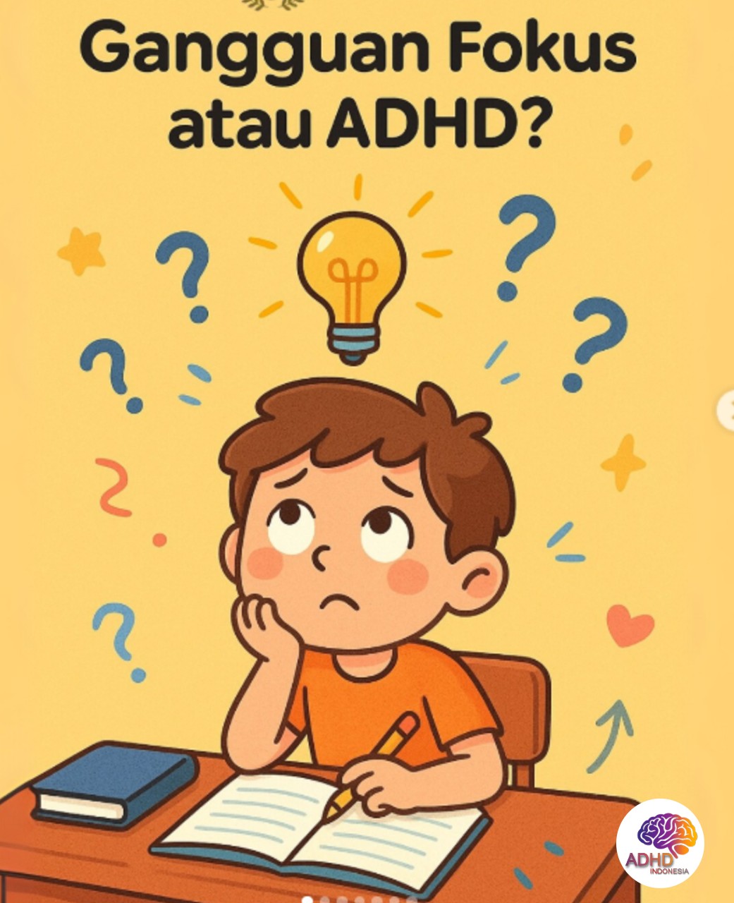 ADHD dan Kesulitan Fokus Anak: Edukasi untuk Keluarga di Kota Tegal